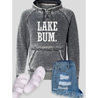 Lake Bum Vintage Hoodie-[Womens_Boutique]-[NFR]-[Rodeo_Fashion]-[Western_Style]-Calamity's LLC