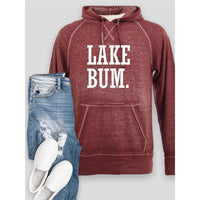 Lake Bum Vintage Hoodie-[Womens_Boutique]-[NFR]-[Rodeo_Fashion]-[Western_Style]-Calamity's LLC