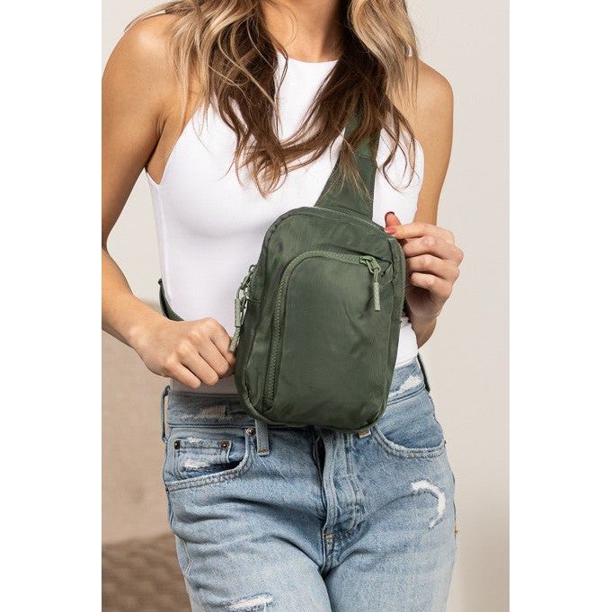 Kira Essential Nylon Crossbody-[Womens_Boutique]-[NFR]-[Rodeo_Fashion]-[Western_Style]-Calamity's LLC