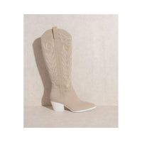 SAMARA-EMBROIDERY WESTERN KNEE HIGH BOOTS-[Womens_Boutique]-[NFR]-[Rodeo_Fashion]-[Western_Style]-Calamity's LLC