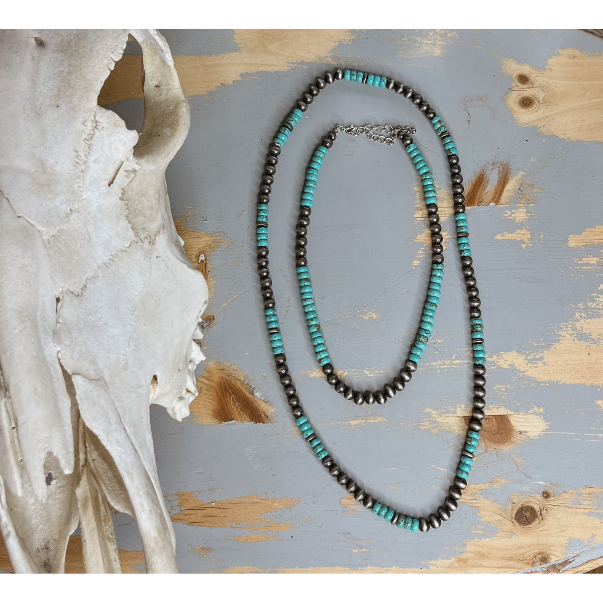 Western River Necklace-Necklaces-[Womens_Boutique]-[NFR]-[Rodeo_Fashion]-[Western_Style]-Calamity's LLC