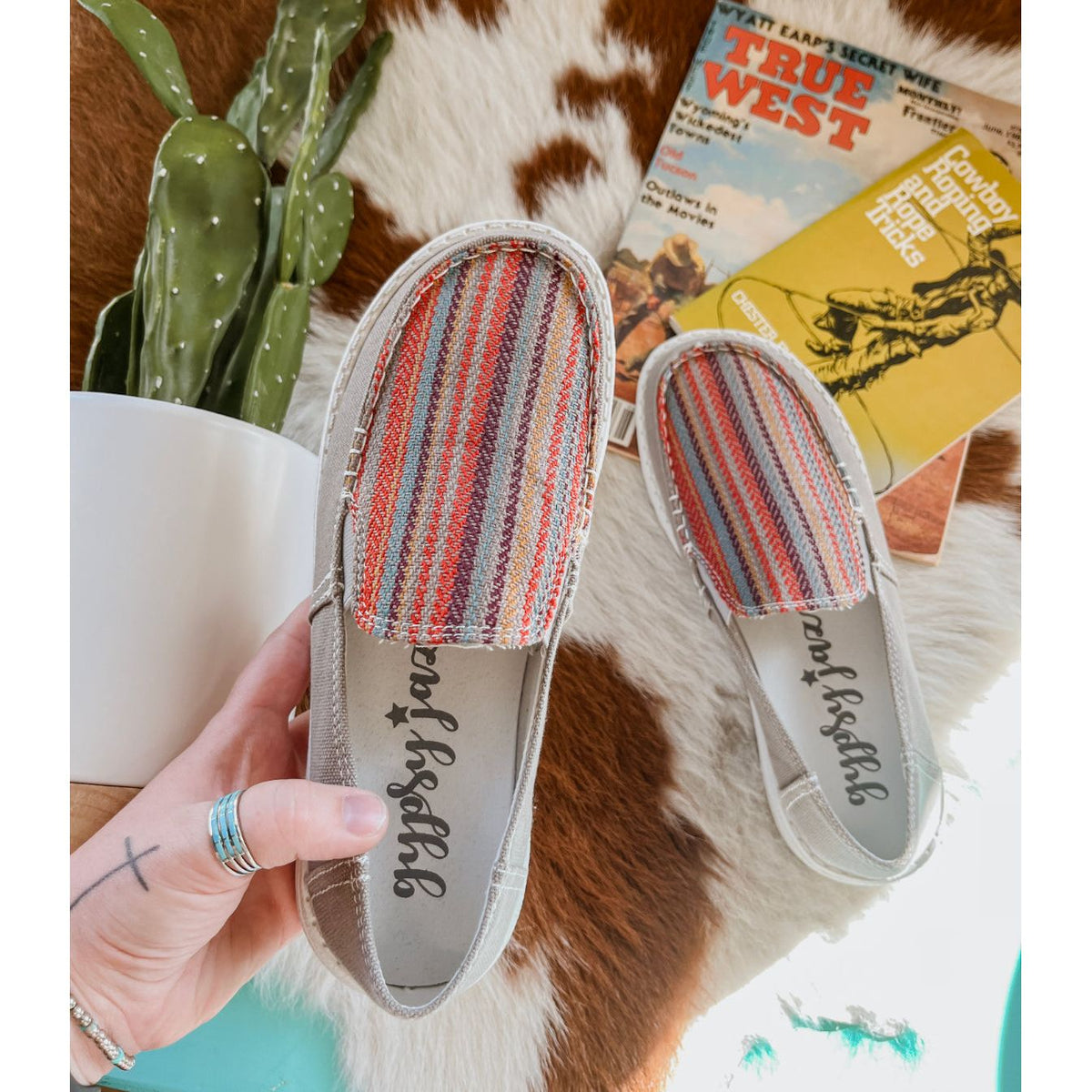 The Bronco slip ins-Slip-Ons-[Womens_Boutique]-[NFR]-[Rodeo_Fashion]-[Western_Style]-Calamity's LLC