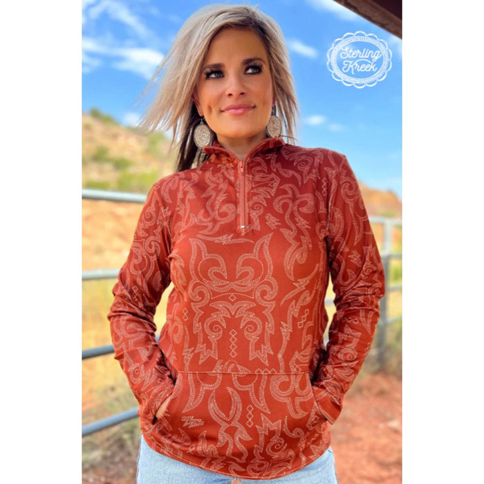 The Rustic Ranch Pullover-Sweaters-[Womens_Boutique]-[NFR]-[Rodeo_Fashion]-[Western_Style]-Calamity's LLC